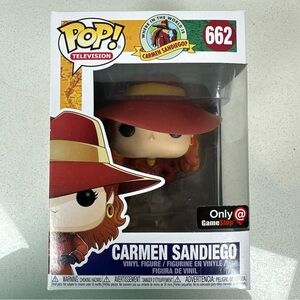 Funko Pop! Carmen Sandiego #662 GameStop Exclusive Vinyl Figure